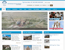 Tablet Screenshot of himalayansocialtravel.com